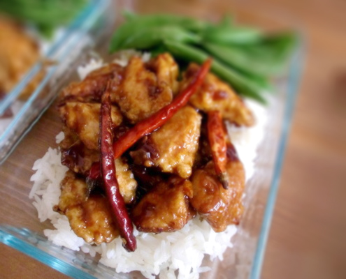Lunch Chinese - L22 Cashew Chicken & Shrimp